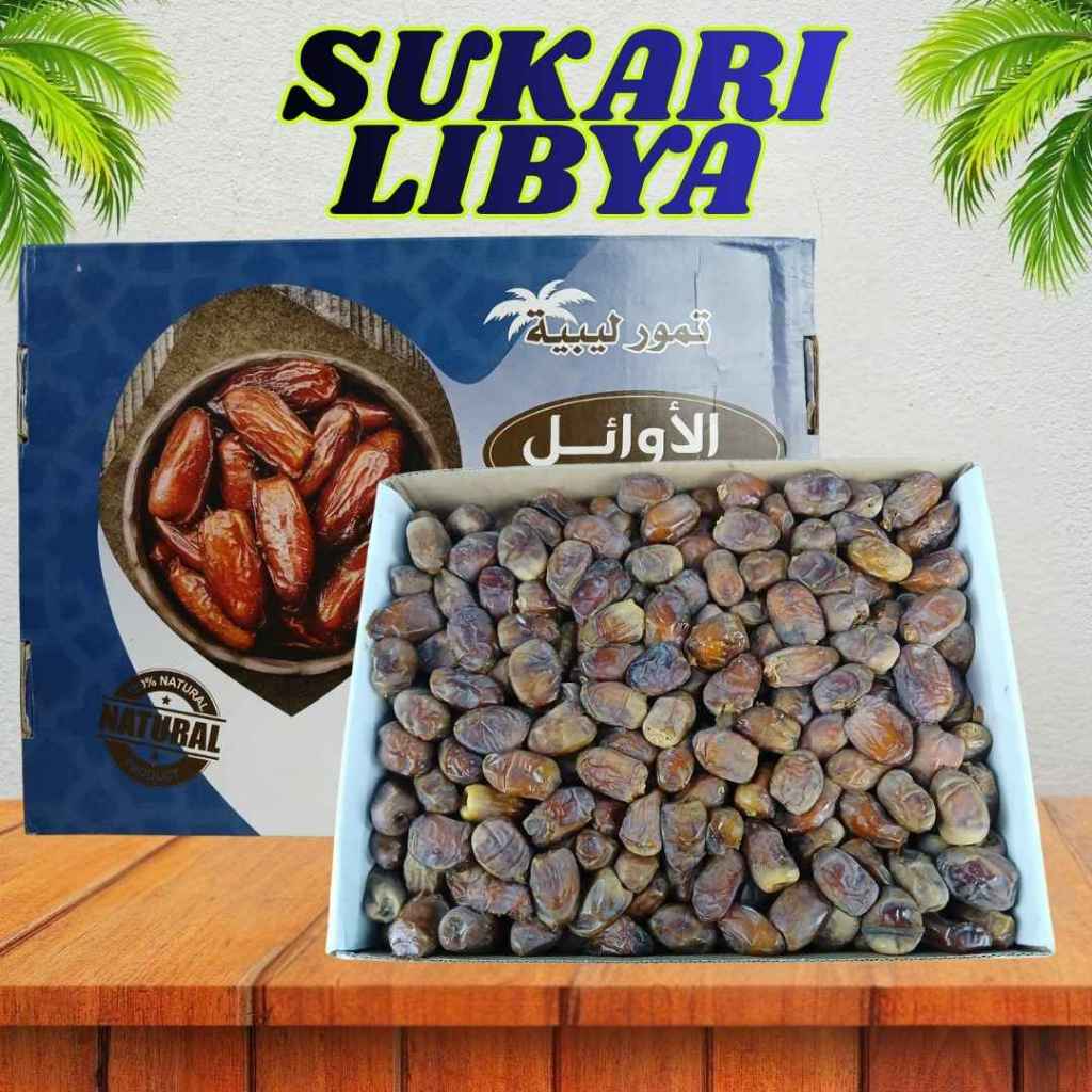 KURMA SUKARI LIBYA 5 KG / KURMA RAJA/ KURMA MANIS/ KURMA LEMBUT