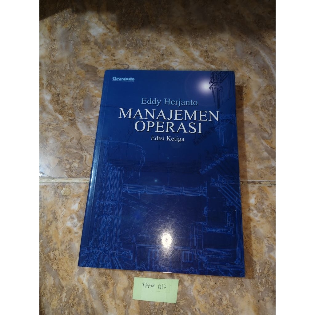 Buku Manajemen Operasi Edisi Ketiga - Eddy Herjanto
