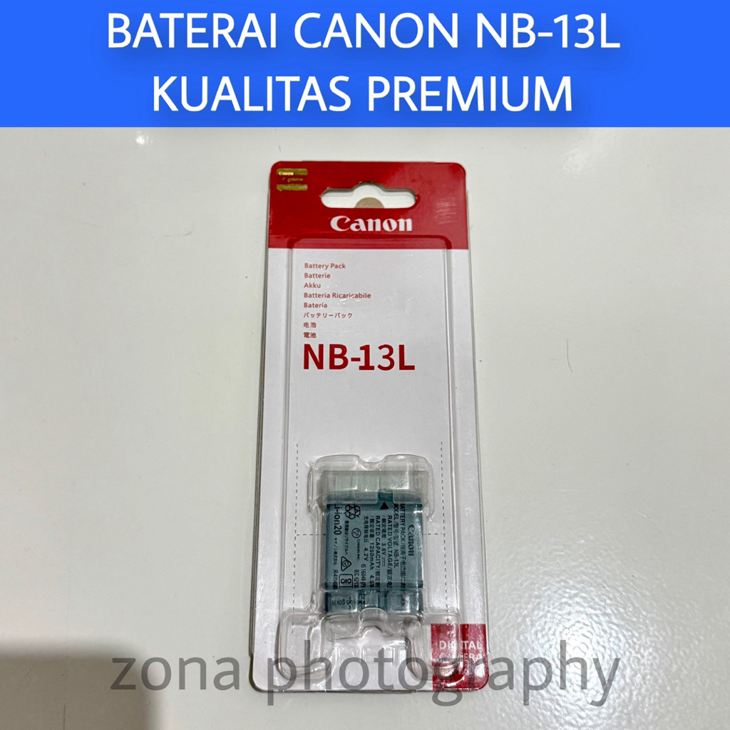 BATERAI CANON NB-13L NB13L / BATTERY BATRAI CANON NB-13L NB13L / BATERAI CANON G7X MARK II, G7X MARK