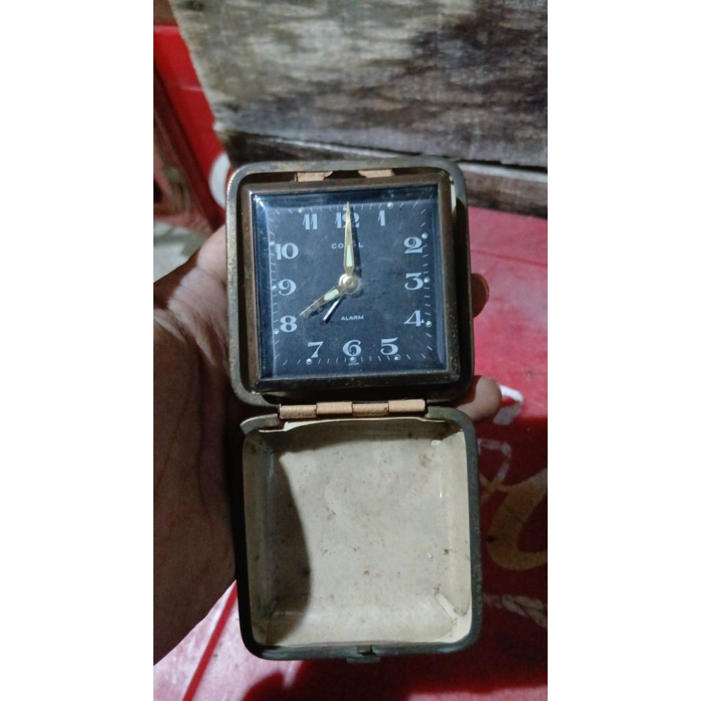 Jam saku 155rb jadul antik kuno lawas vintage display anggap mati