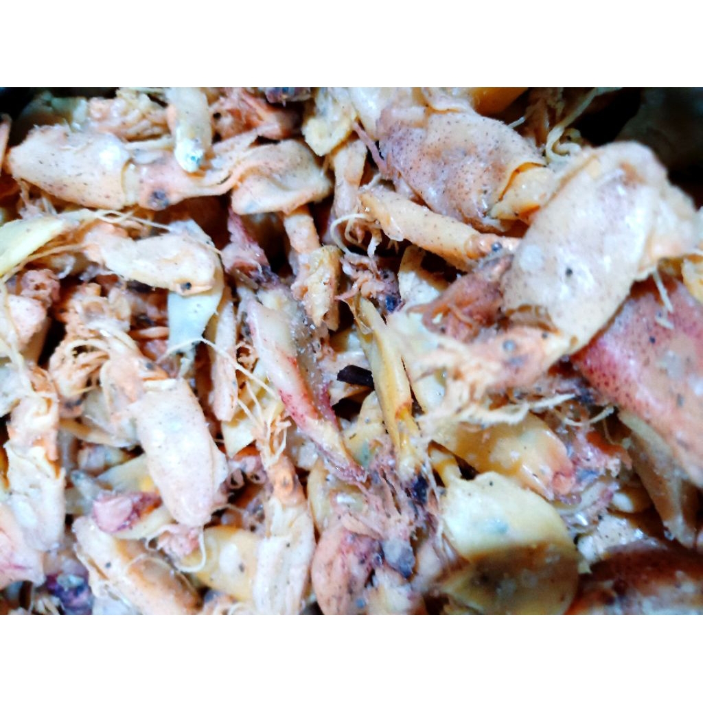 1KG baby cumi asin semi kering / cumi cumi asin empuk