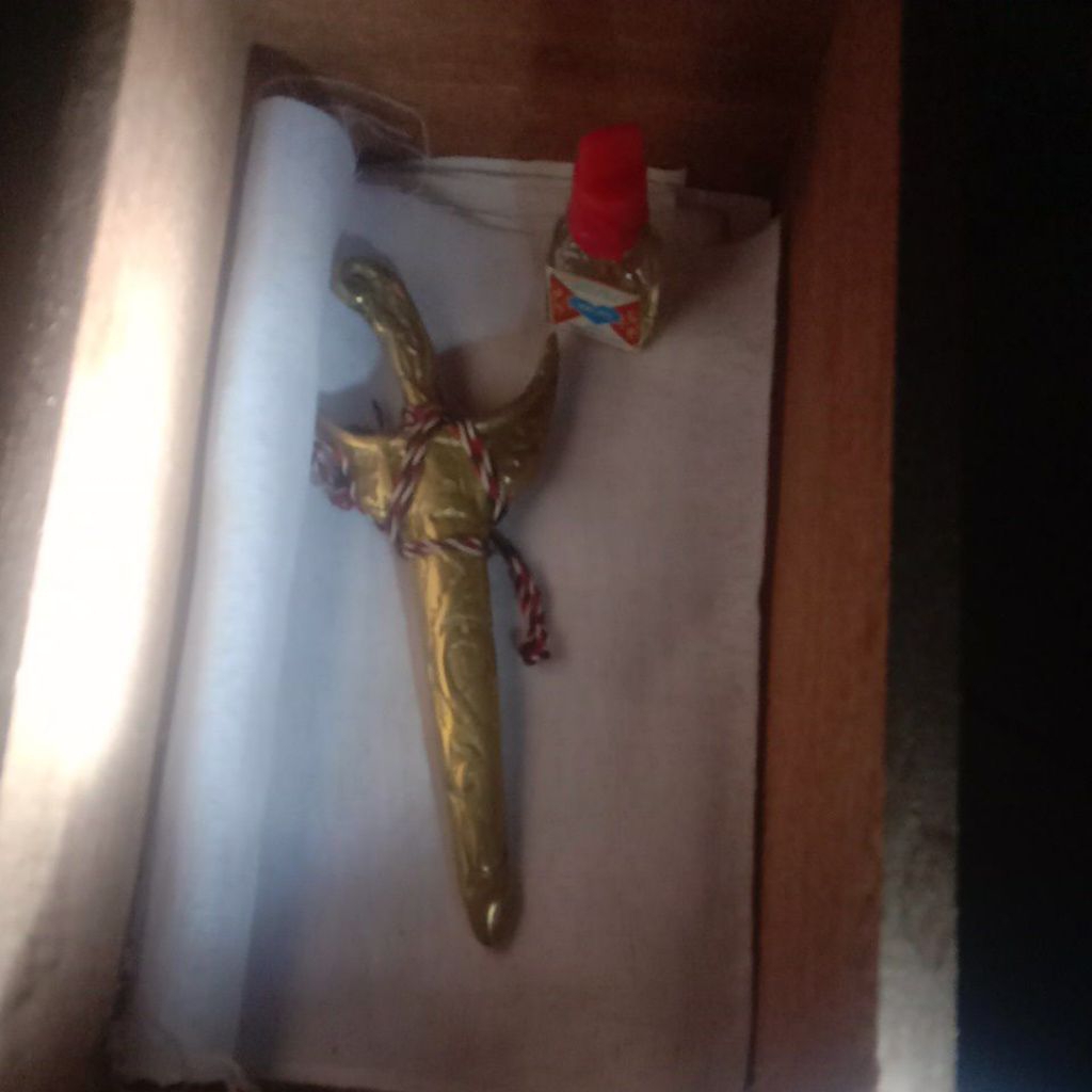 keris cacing Kanil asli