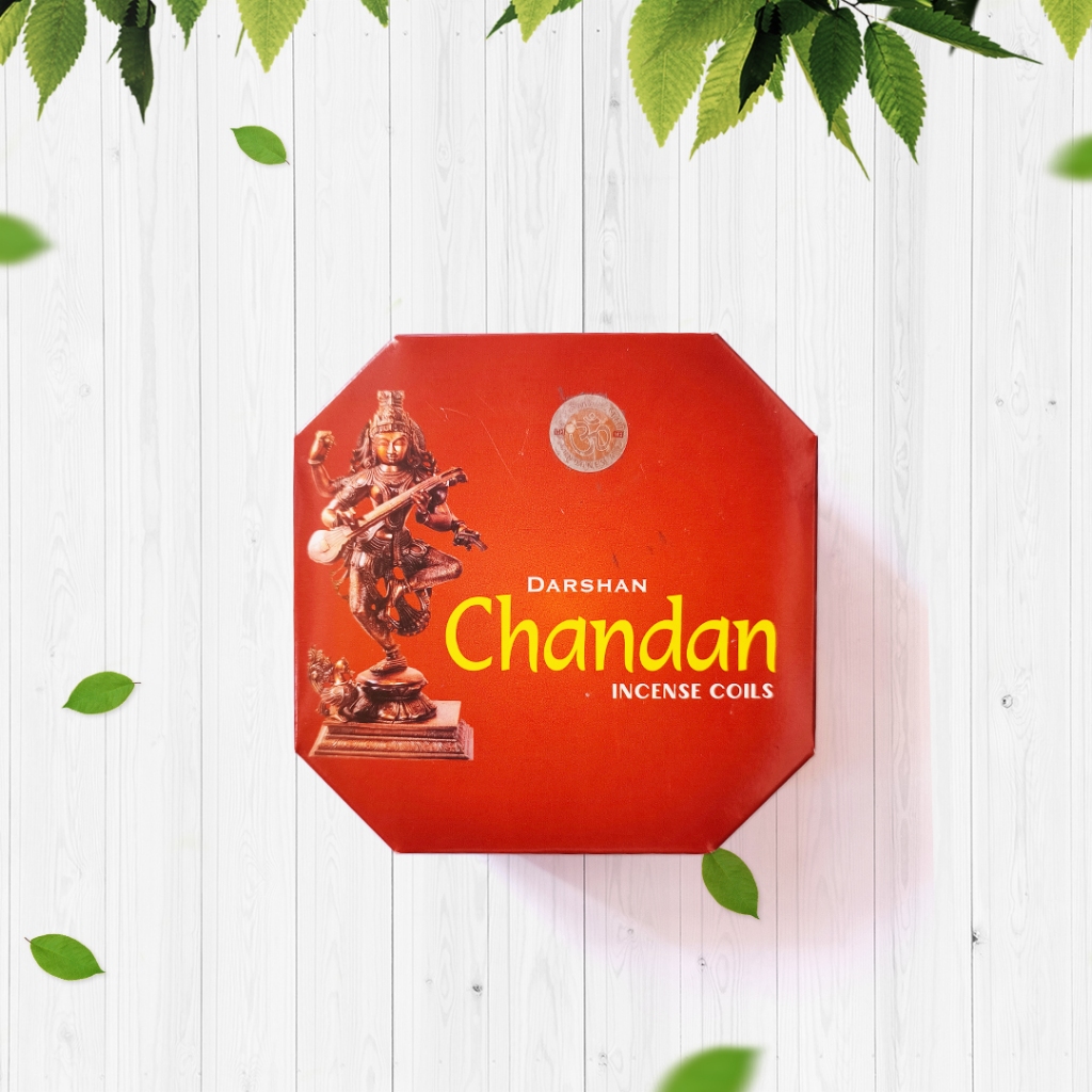 Dupa Coil Darshan Chandan / Dupa Lingkar Darshan / Dupa Impor Premium