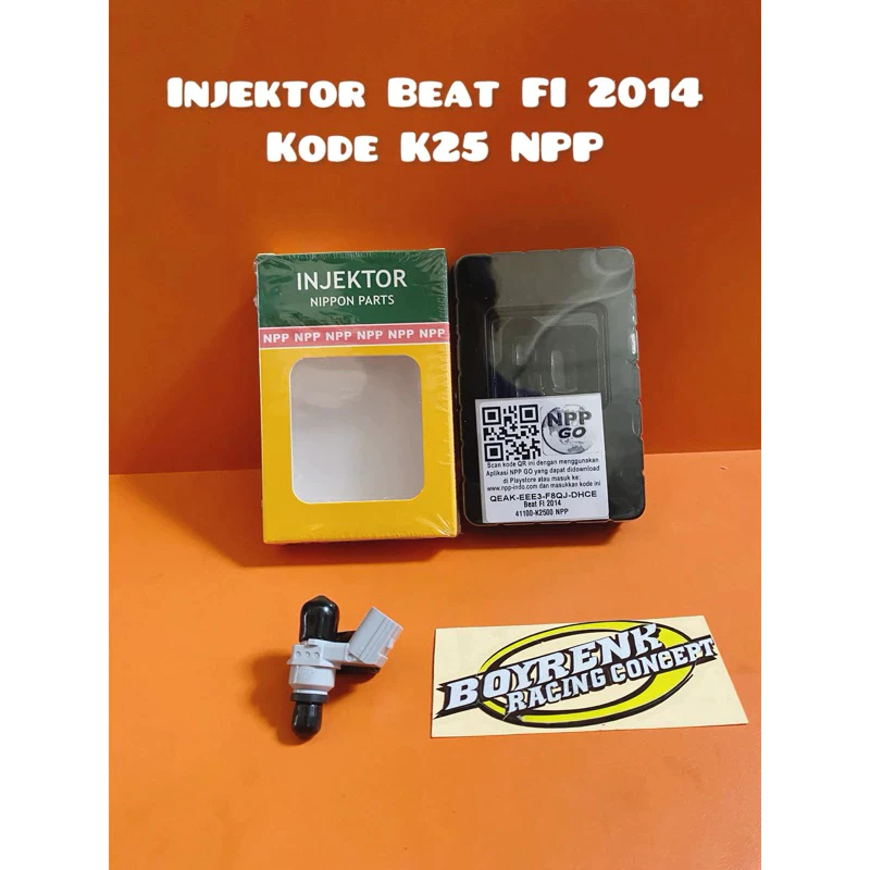 INJECTOR INJEKTOR BEAT PGM FI 2014, SCOOPY PGM FI 2014 ,BEAT PGM FI 2012 ,SCOOPY PGM FI 2012, SCOOPY