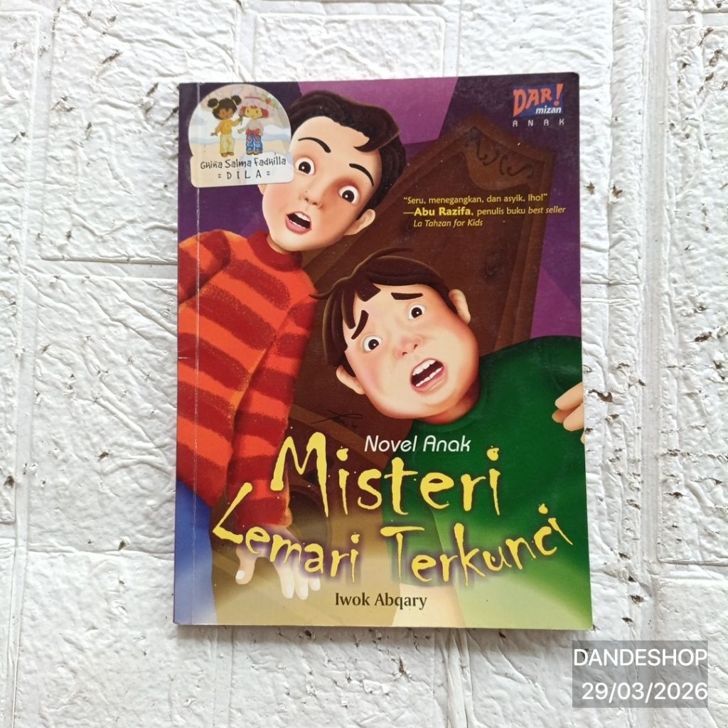 Misteri Lemari Terkunci - Novel Anak Bekas Preloved mizan