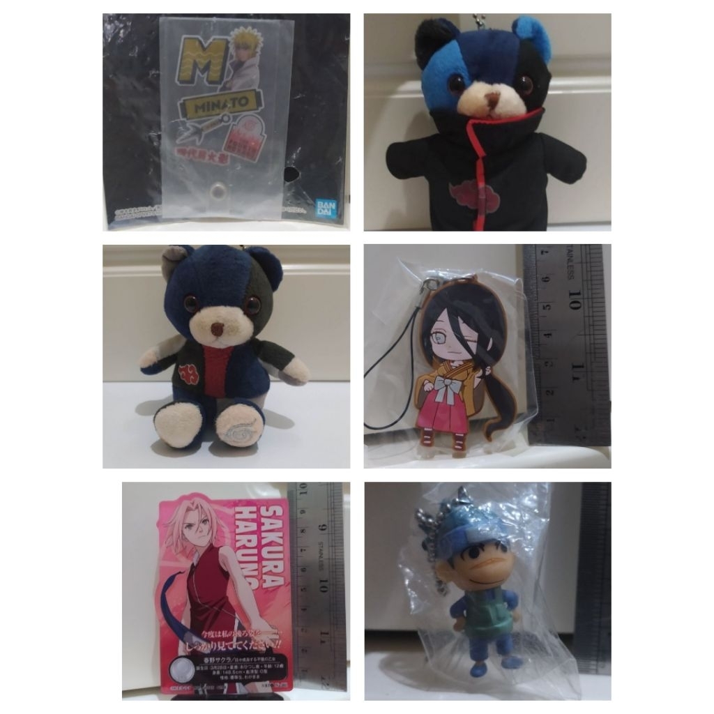 Kumamate NARUTO Exhibition Sasuke Itachi  Bear Akatsuki ver original plush toy