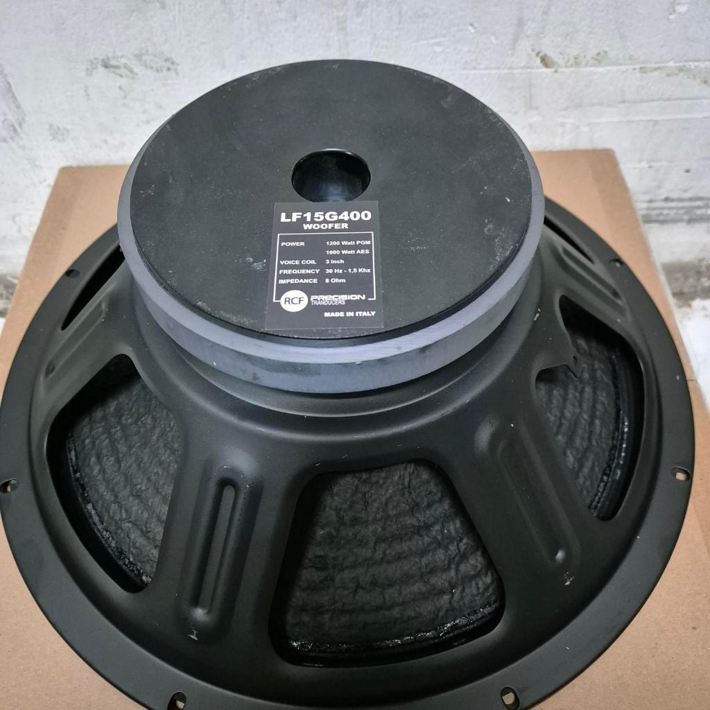 Komponen speaker rcf LF15g400 lf15 g400 lf 15 g400 15inch mid low