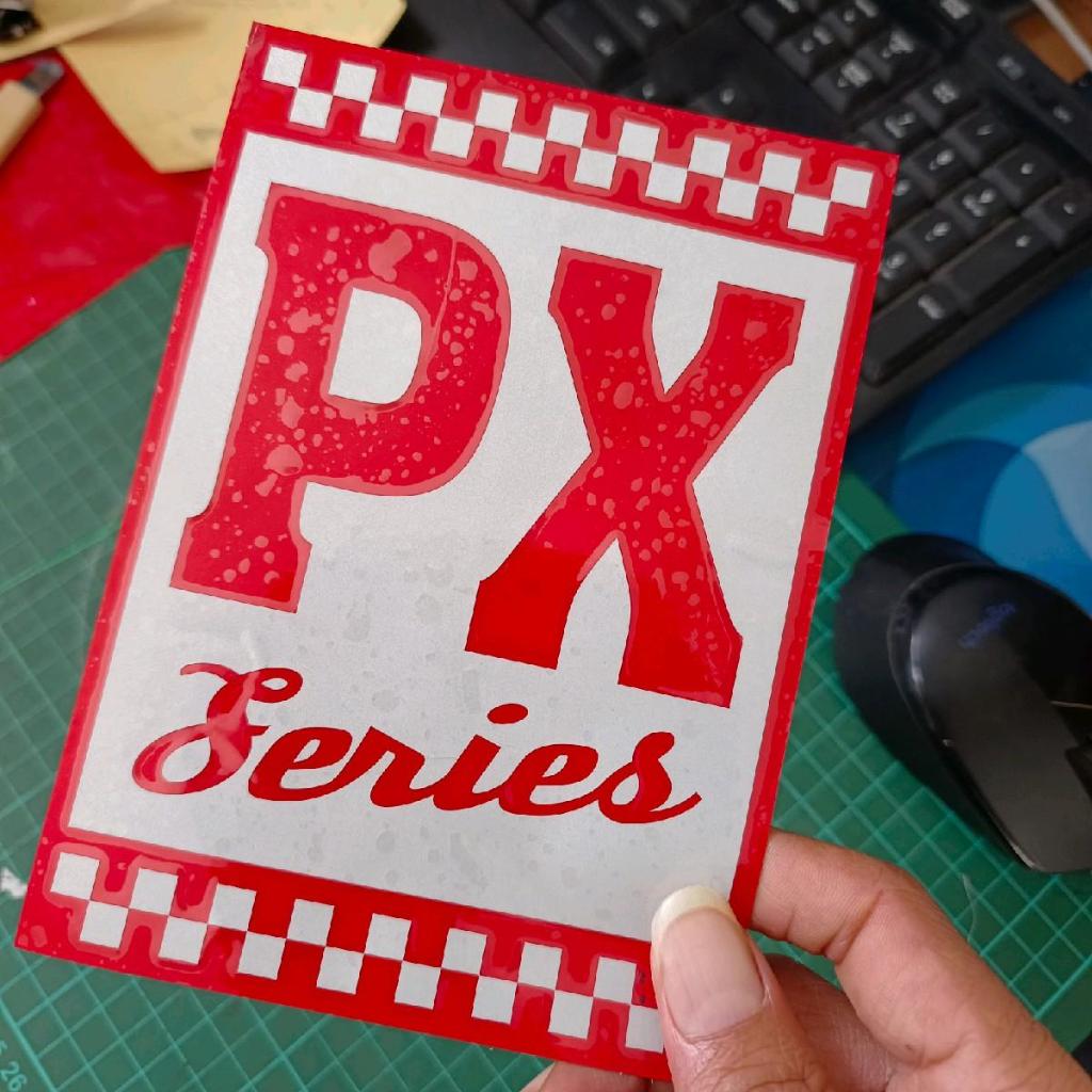 Sticker Vespa PX SERIES