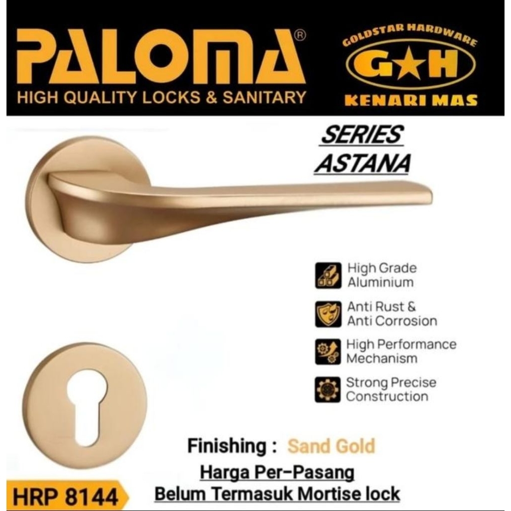 Paloma HRP 8144 Sand Gold