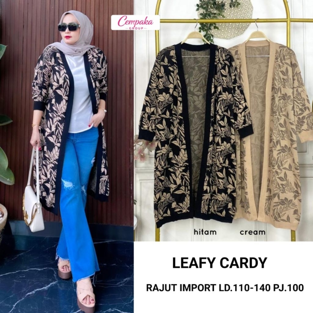 Cardigan Wanita Rajut HQ | Leafy Faricha Cici Debora Dania Barbara Galuh Cardi