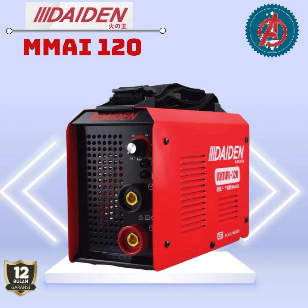 Mesin Las Inverter Daiden MMA 120 - Portable dan Praktis