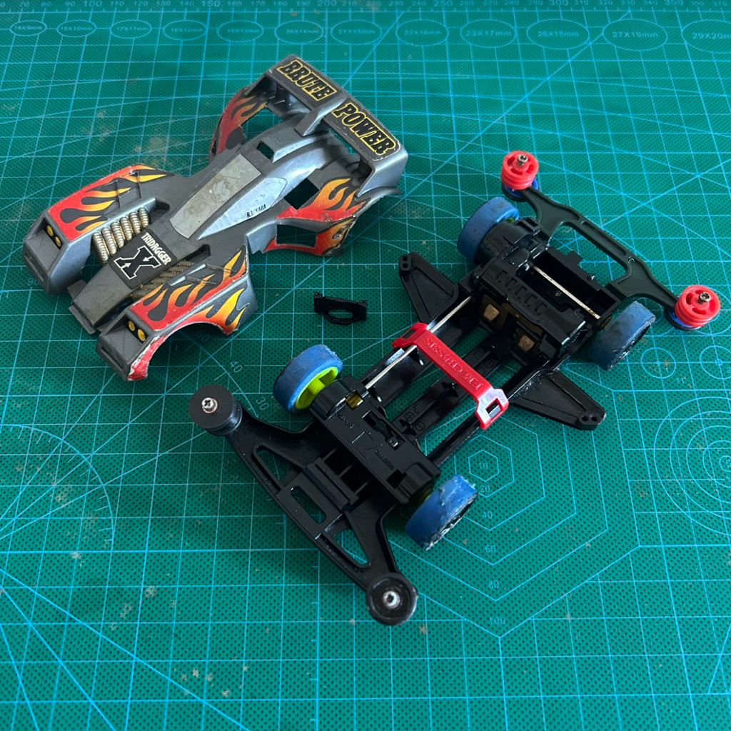 Tamiya tridagger X chassis ori lainnya rep bekas stb plus