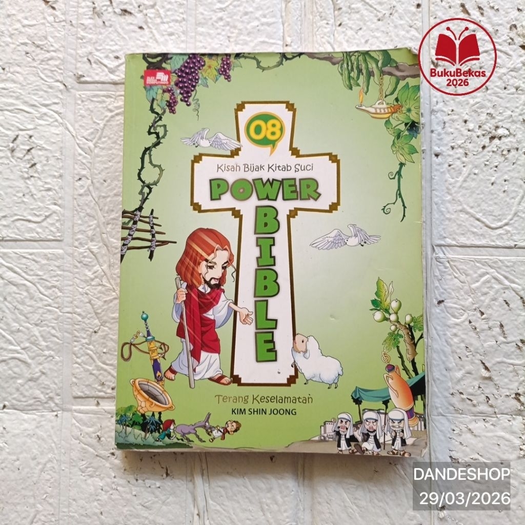 (minus) Power Bible 08 - Kisah Bijak Kitab Suci Terang Keselamatan - Komik Educomics Why Science Com
