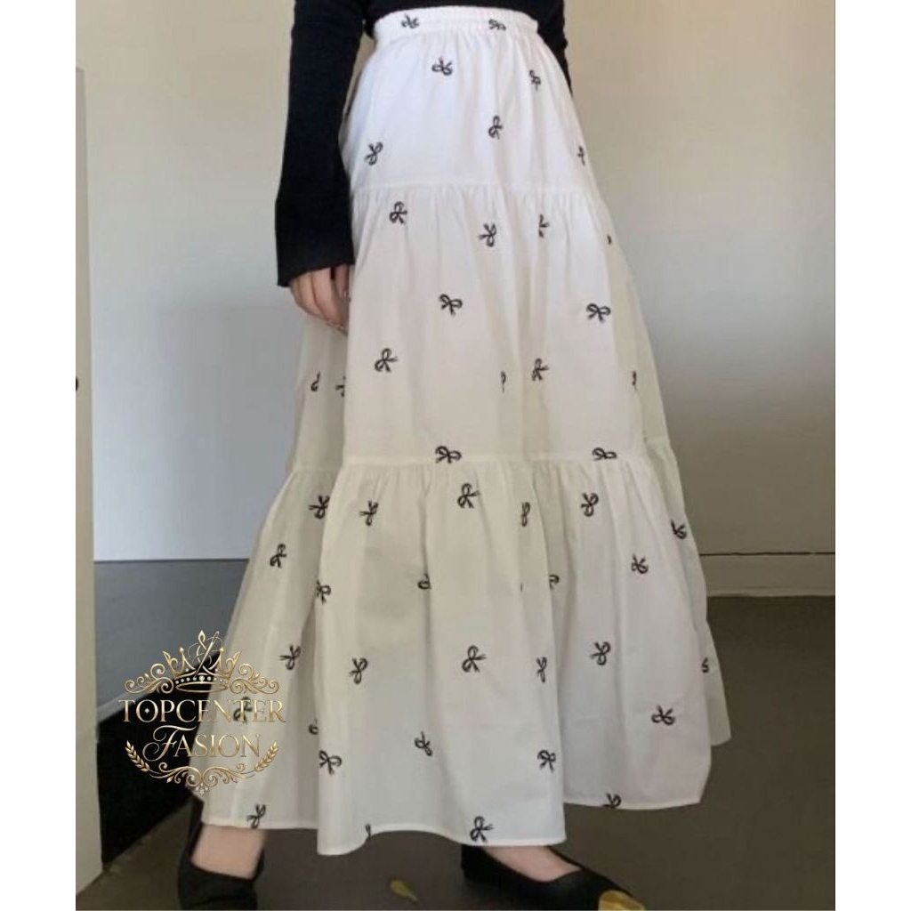 Rok Susun Koren Style Katun | Rok Populer