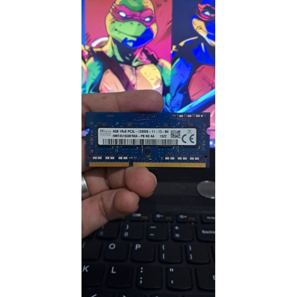 Memory RAM PC3L-12800S 4GB