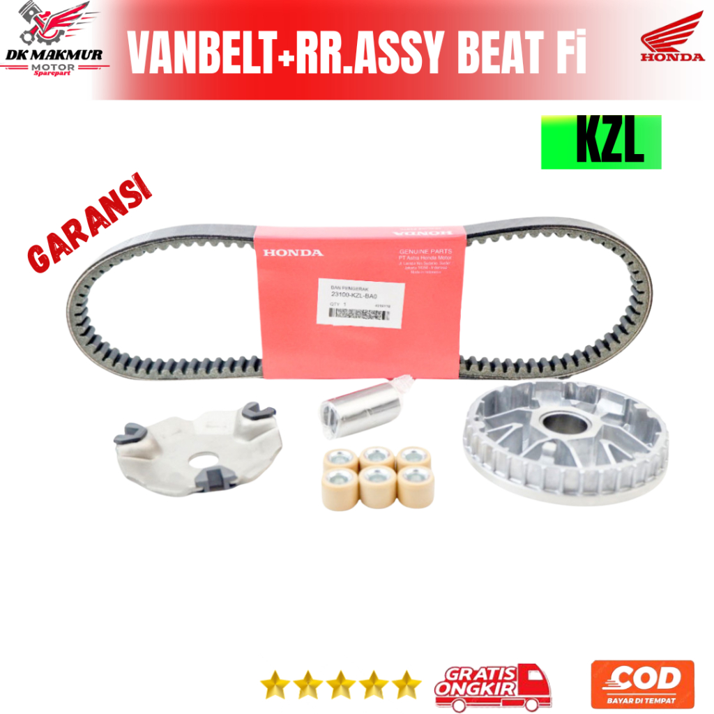 Vanbelt Beat Fi  / Vanbelt Honda Beat Fi Stater Kasar / Penbelt Honda Feat fi KZL Assy / Vanbelt Bea