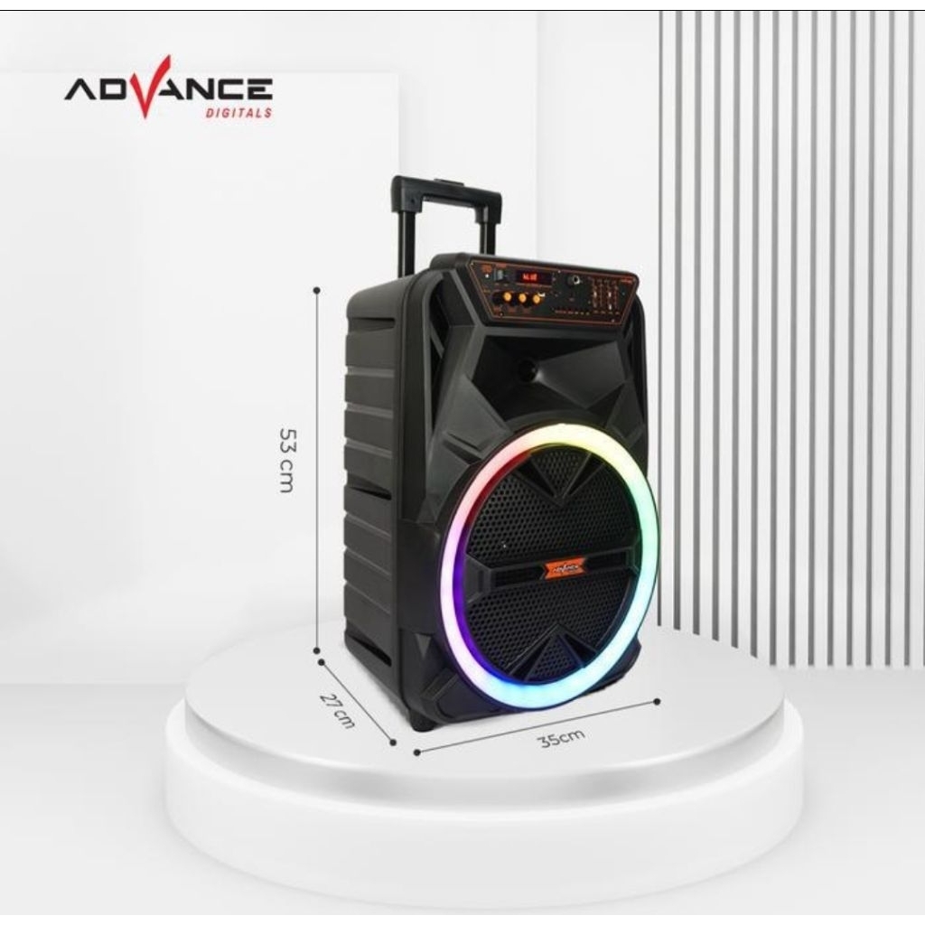 SPEAKER ADVANCE KS 2613 FREE 2 MIC WERLESS