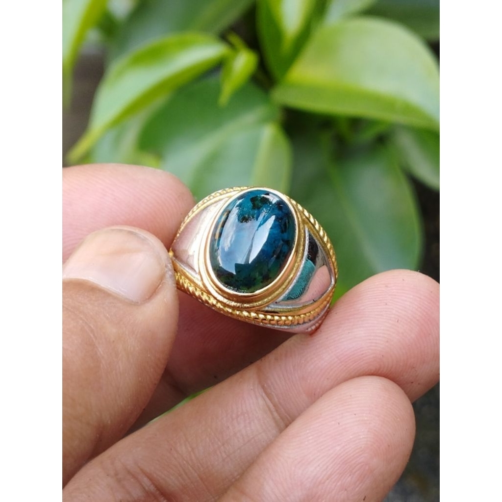 natural bacok bacan coklat keristal serat halus enycer