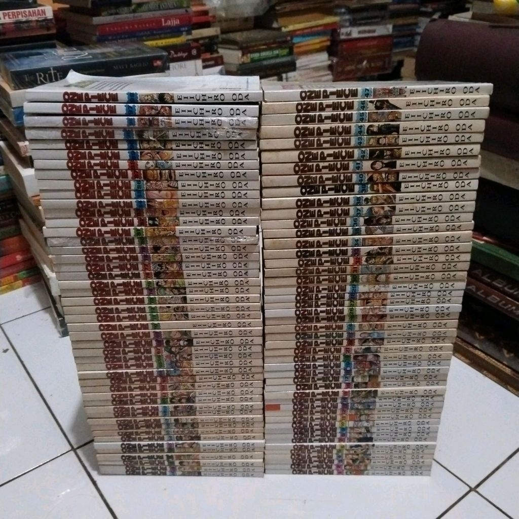 Komik original ONE PIECE 1-97 set