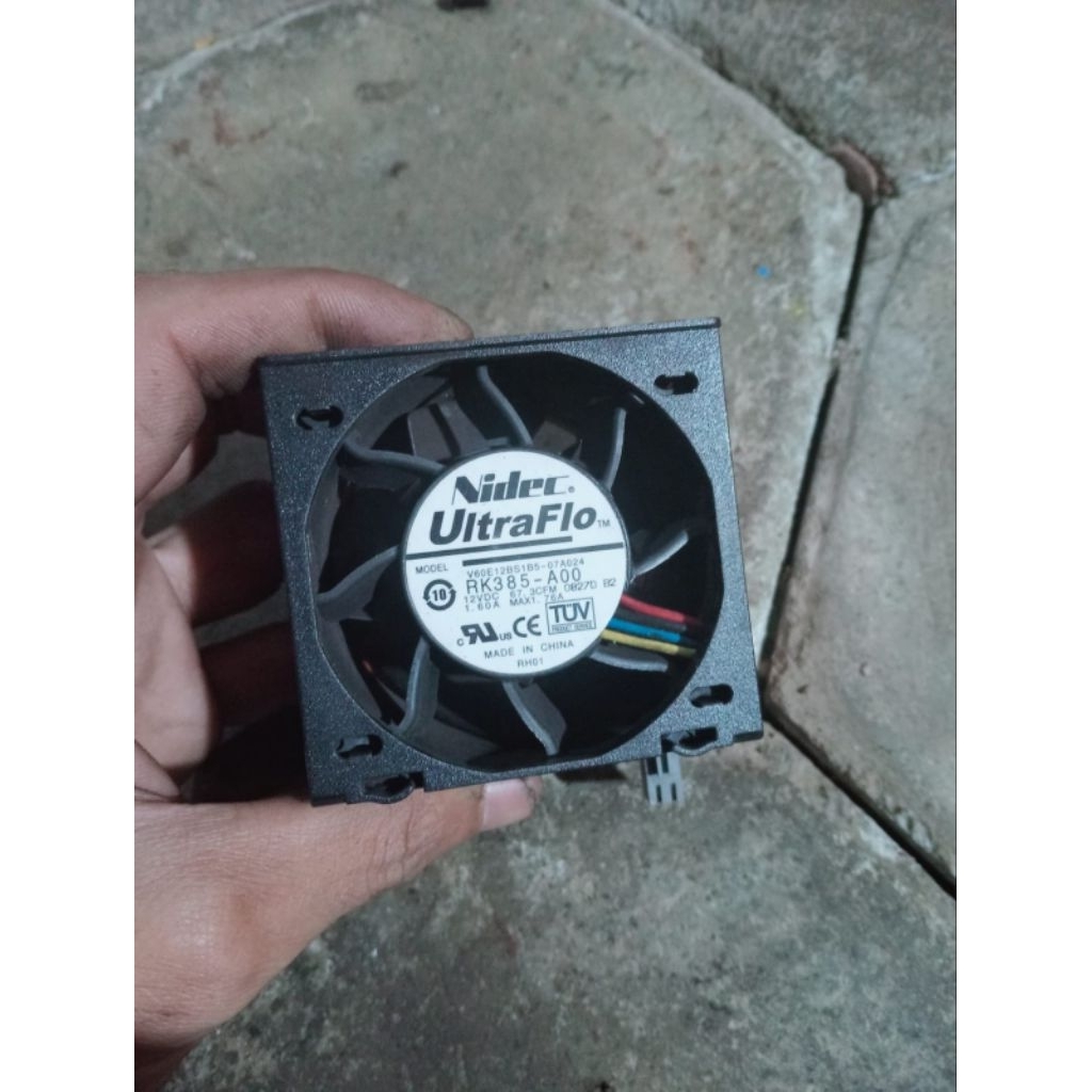 kipasfan highspeed Nidec 6cm DC12v normal