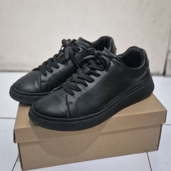 sneakers aldo , sepatu casual aldo hitam