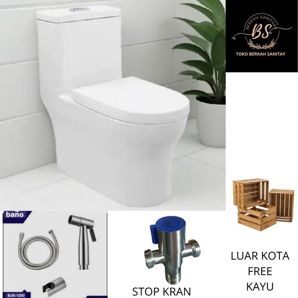 Closet Duduk Icepol Toilet Duduk IC 8083