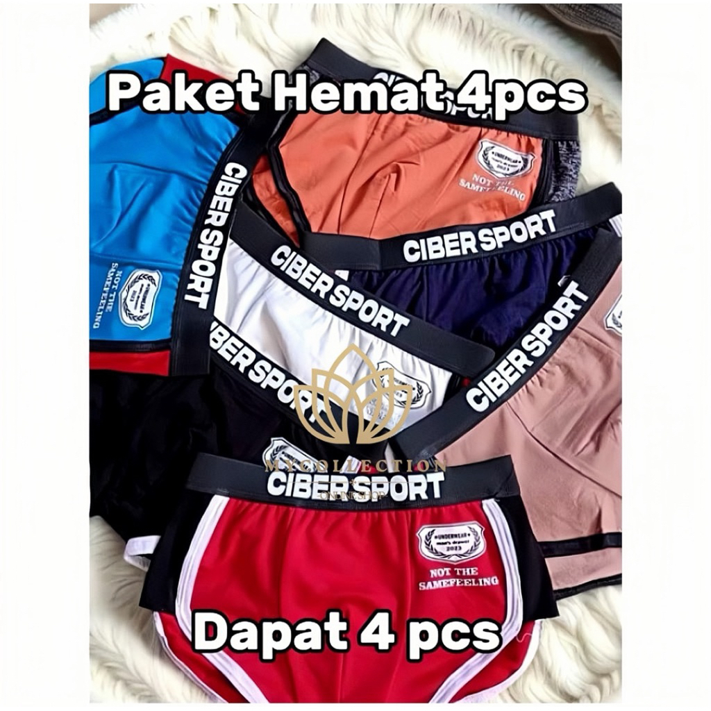 Celana  Dalem Pria model boxer,Cd boxer Pria Dewasa Material Bahan Katun Spandek
