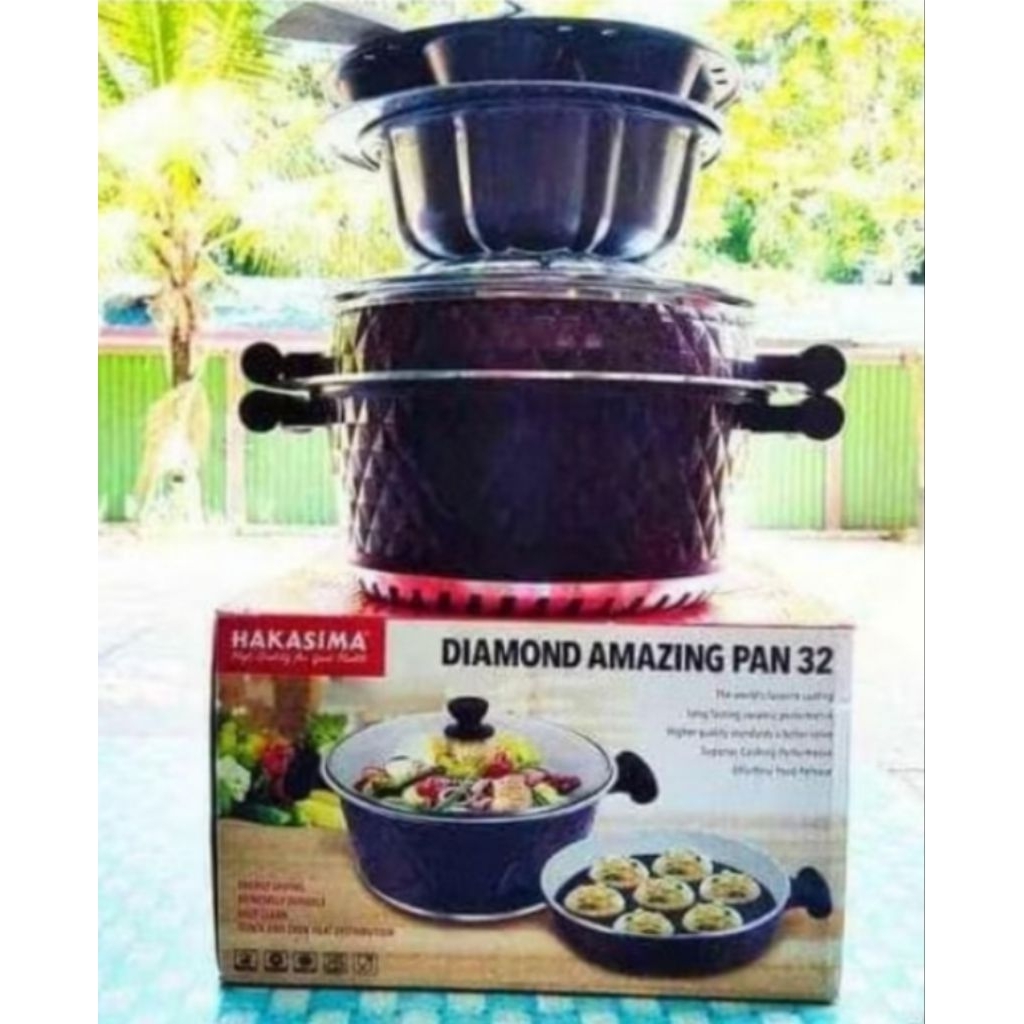 Harga Bazar.. Diamond Amazing Pan Hakasima