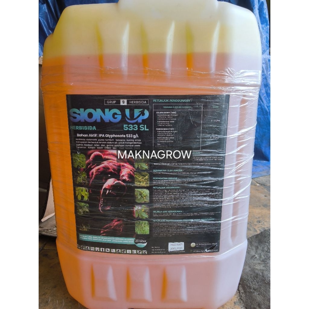 Herbisida sistemik SIONG UP 533 SL Racun rumput 20 liter
