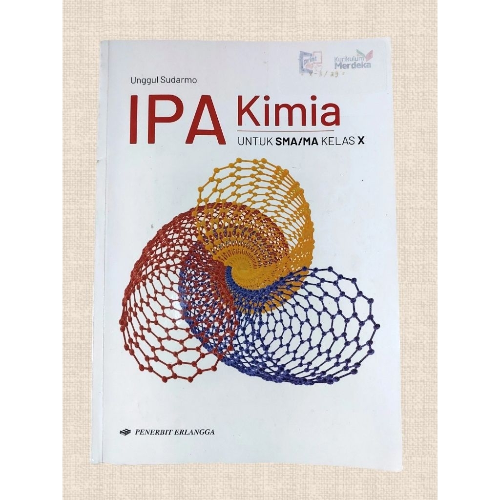 [PRELOVED ORI] Buku Kimia SMA Kelas 10