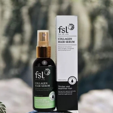 FSL COLLAGEN HAIR SERUM dengan Peptide & Collagen