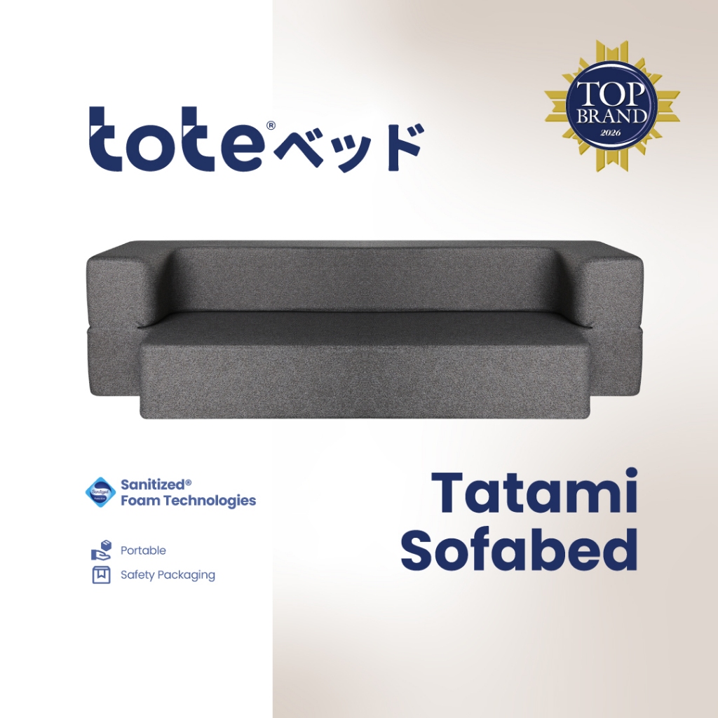 Tote Tatami Sofabed | Kasur Portable Lipat Lantai