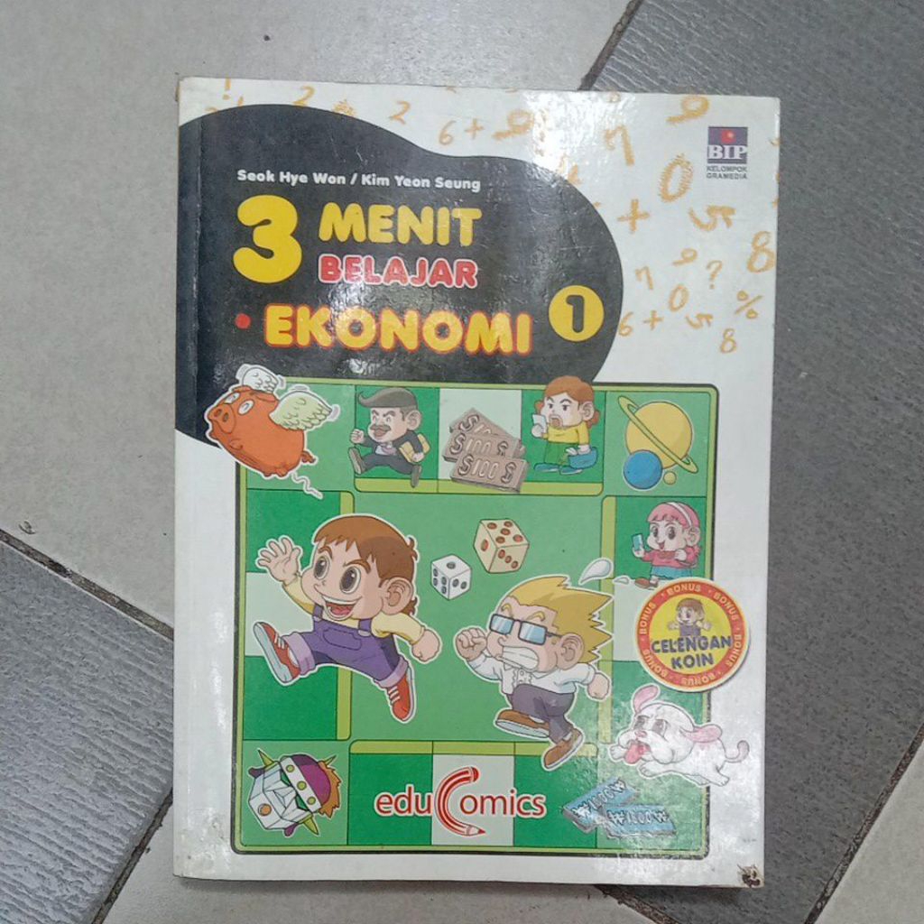 Komik Seri Educomics - 3 Menit Belajar Ekonomi