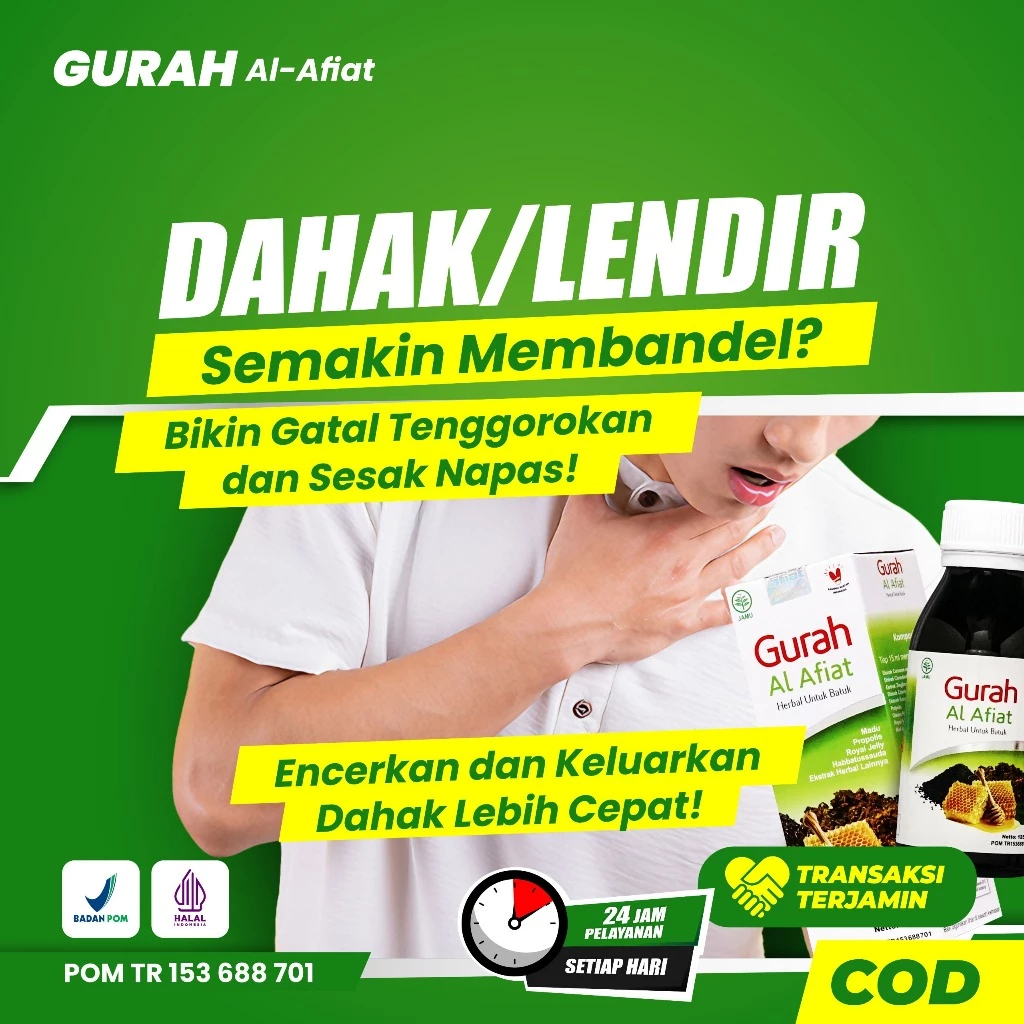 Madu Gurah Al Afiat 125ml - Madu Gurah - Madu Batuk Gurah
