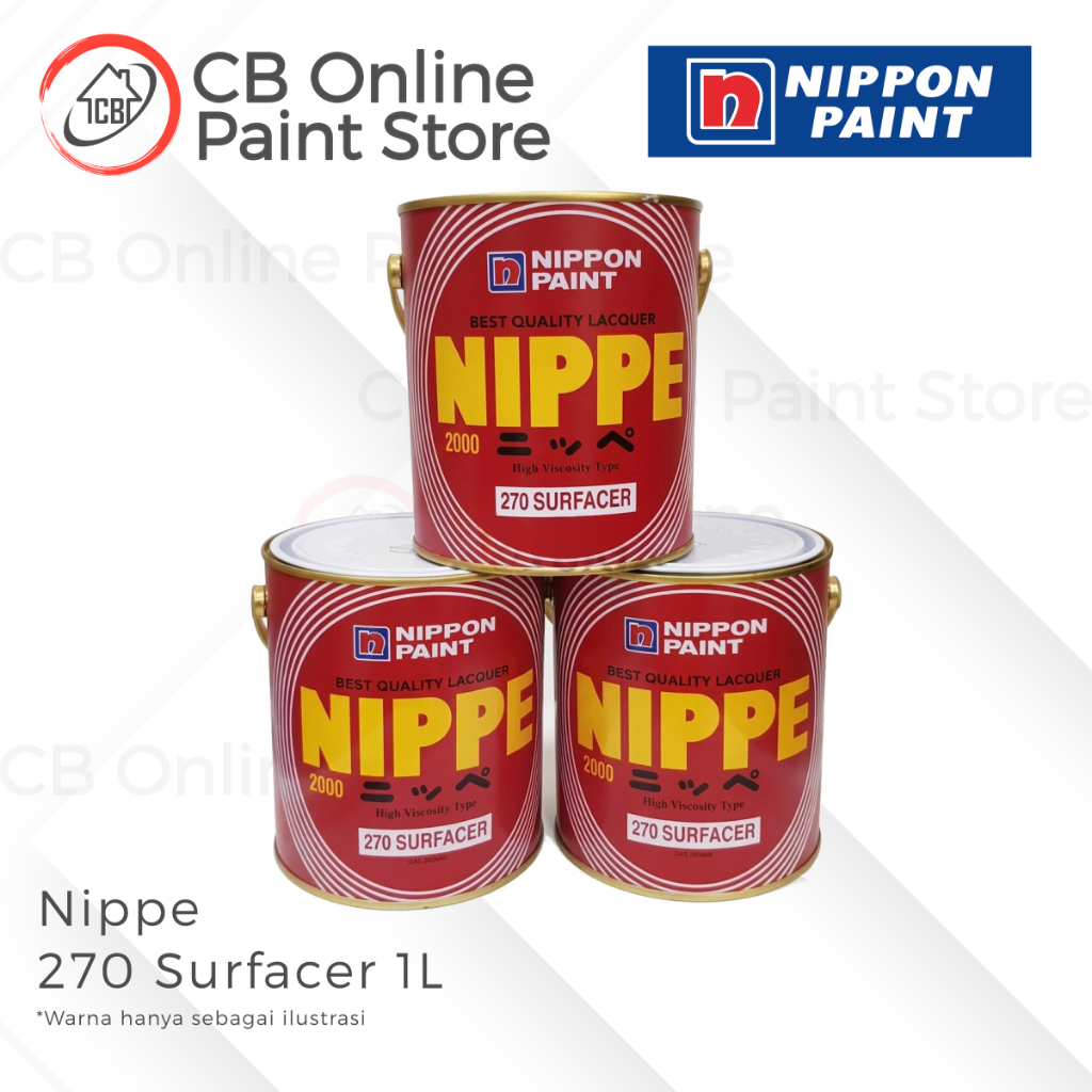 CAT DUCO NIPPE 270 SURFACER - GREY 1 LITER