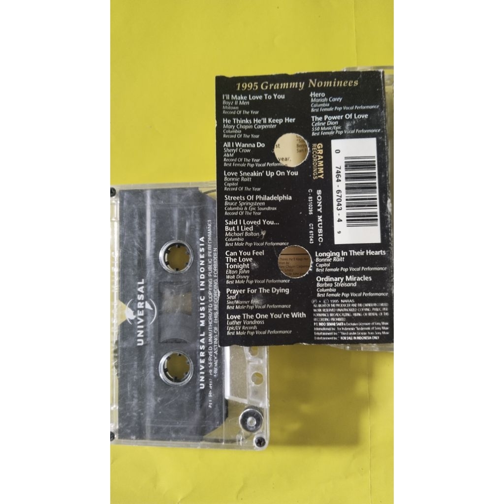 kaset pita Grammy