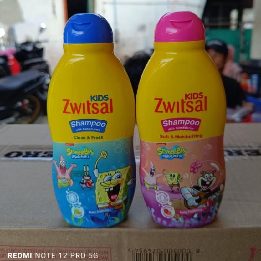 zwitsal kids shampo 180 ml-shampo anak 180 ml