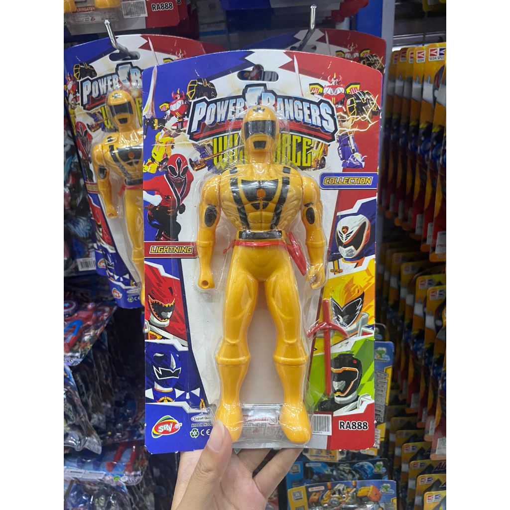 ROBOT RANGER ISI 5 PCS / UKURAN 20 CM / MAINAN ROBOT ANAK