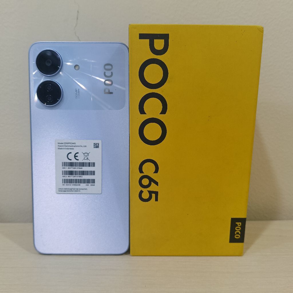 Handphone Xiaomi Poco C65 Ram 6 128 GB