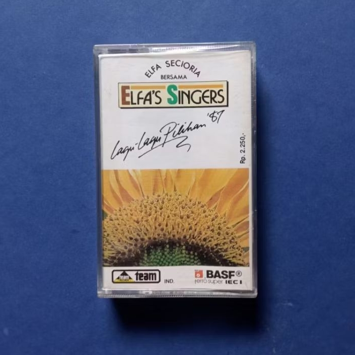 Kaset Pita Elfa Secioria Bersama Elfa's Singers Lagu Lagu Pilihan '87 Prod Team Records