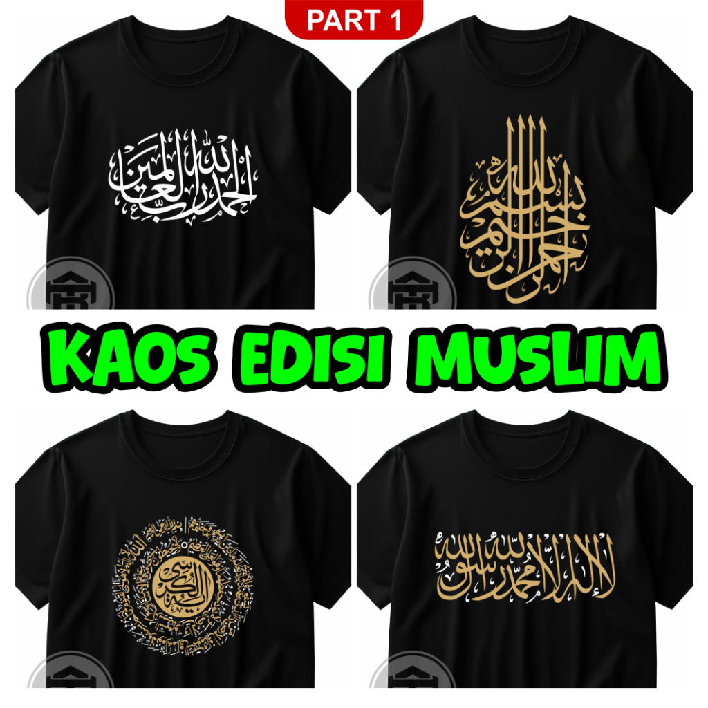 Kaos Dakwah Muslim Souvenir Haji Umroh - Pro Palestina