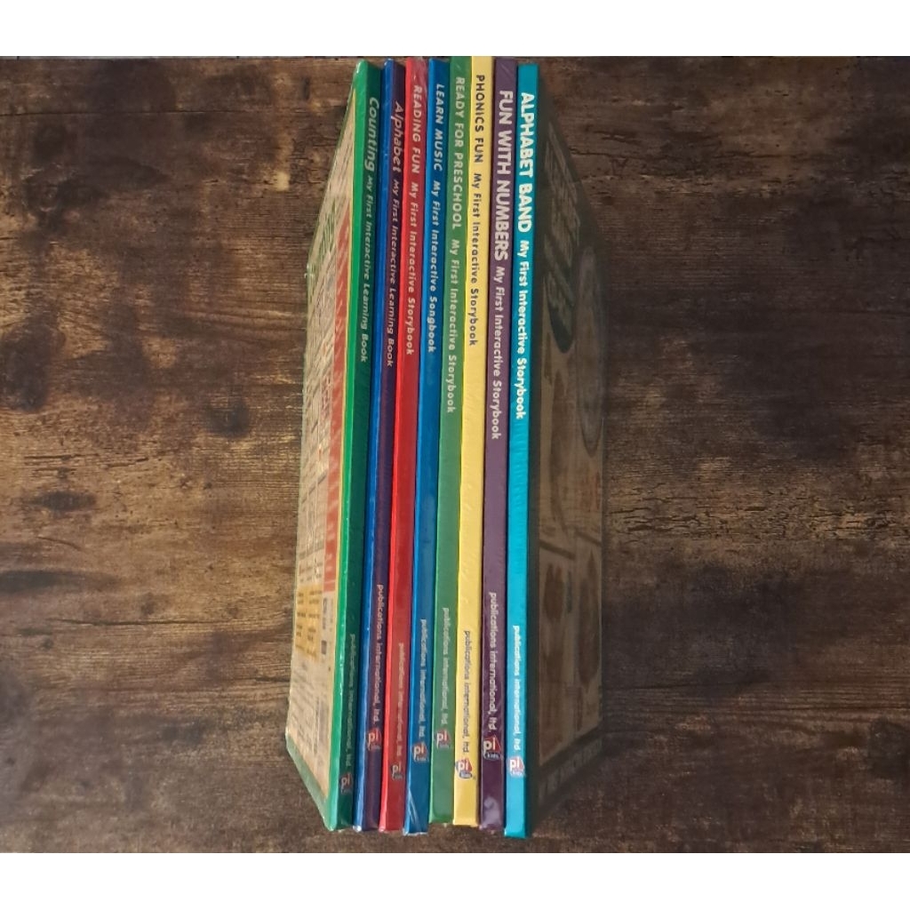 ACTIVE MINDS FOR AGE 2 TO 6 (FULL SET 1 S/8)