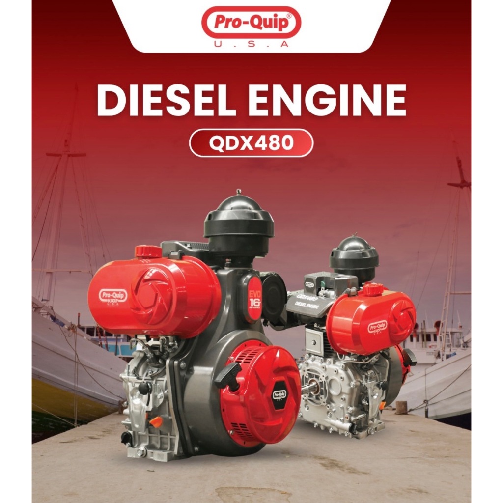 Engine Solar Engine Diesel Proquip QDX 480/ 16HP Engine Solar Proquip QDX 580/ 20HP
