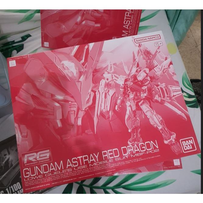 RG GUNDAM ASTRAY RED DRAGON PBANDAI
