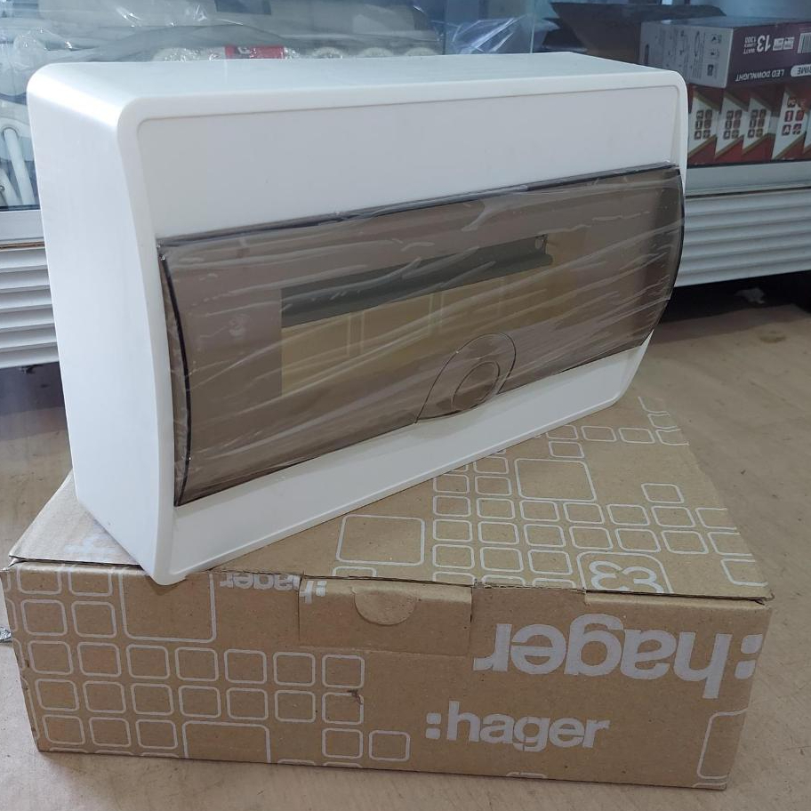 Box MCB 12 Group Outbow Merk Hager / Box MCB 12 Group Outbow Tempel HAGER