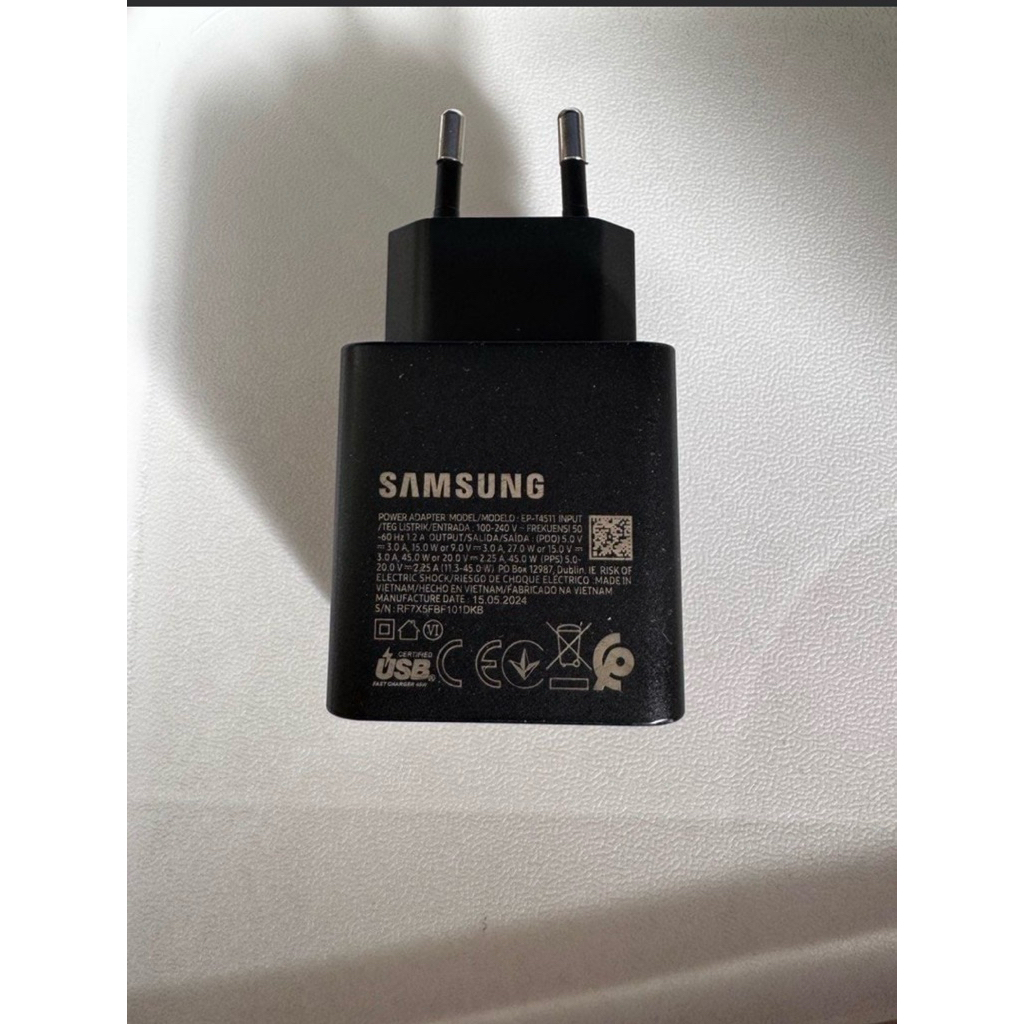 adaptor charger samsung original 48W