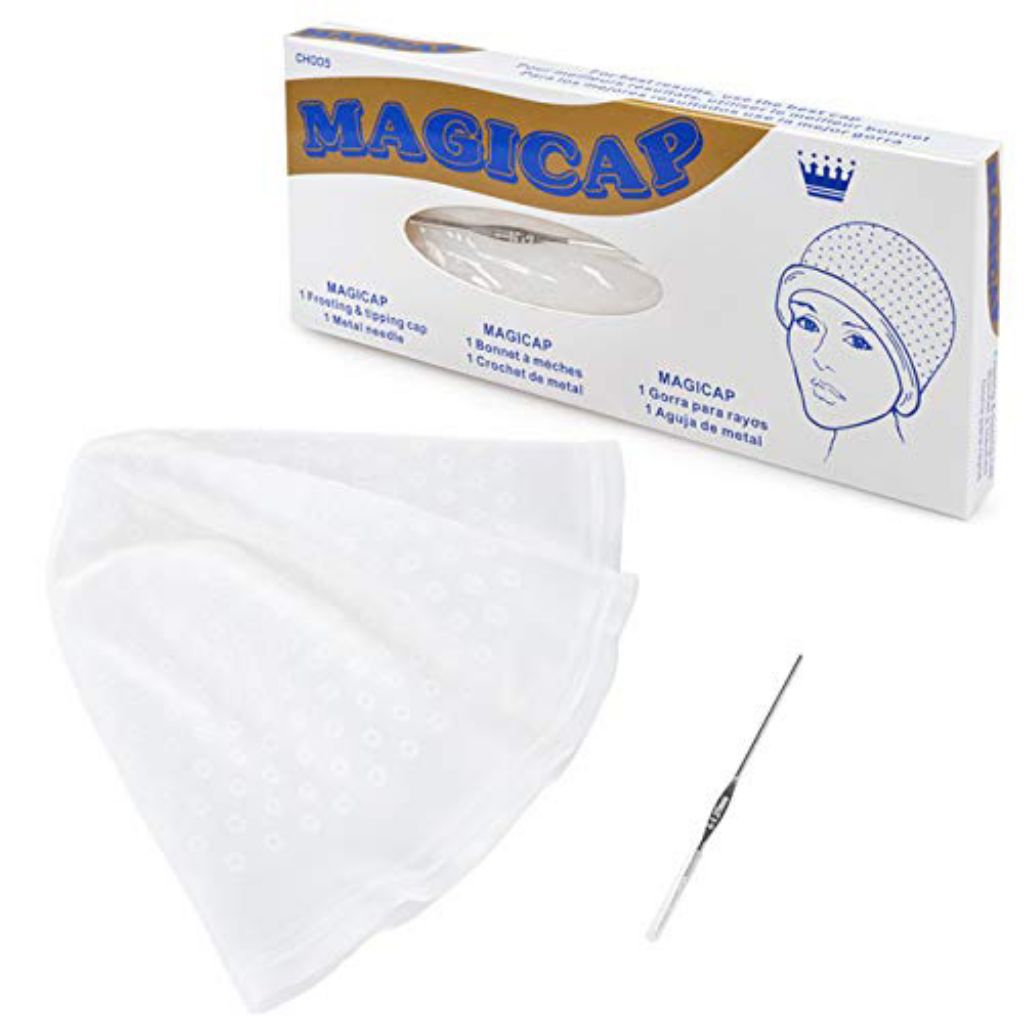 Magicap Topi Highlight | Alat Mewarna Rambut