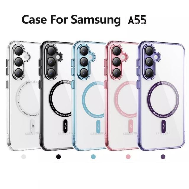 [MAGSAF*] Case Compatible For Samsung A17 A34 A35 A36 A54 A55 A56 S23 S24 S25 FE ULTRA Magsaf* Premi