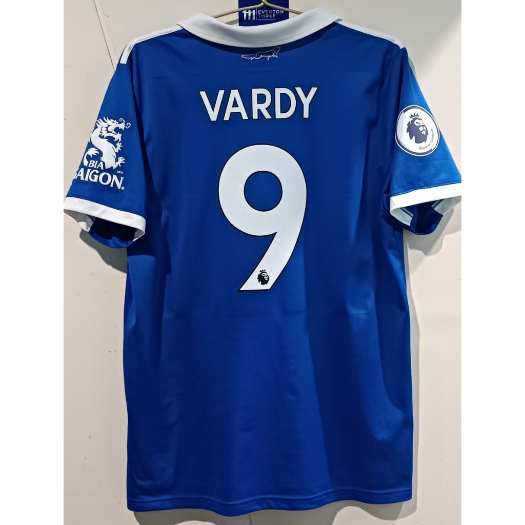 JERSEY LEICESTER CITY HOME 2022-23 SIZE L JAMIE VARDY 9