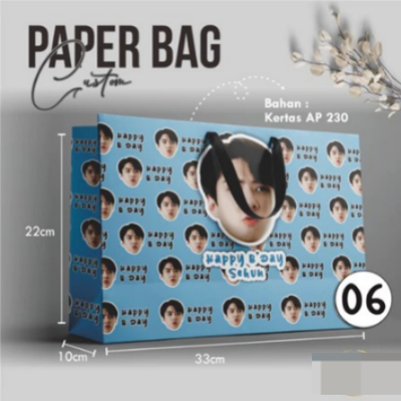 Paper Bag Custom Premium Desain Elegan Bahan AP - Paper Bag Custom Satuan